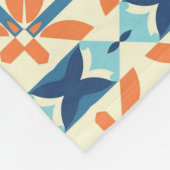 Geometrisches Mirage Fleecedecke (Ecke)