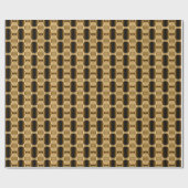 Geometrisches modernes Dekorpapier Geschenkpapier (Flach)