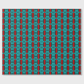 Geometrisches modernes Dekorpapier Geschenkpapier (Flach)
