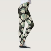 Geometrisches, modernes Muster des Atomzeitalters Leggings (Rechts)