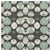 Geometrisches, modernes Muster des Atomzeitalters Stoff (Muster)