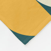 Geometrisches, modernes nahtloses Muster Mitte des Fleecedecke (Ecke)
