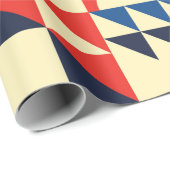 Geometrisches, modernes nahtloses Muster Mitte des Geschenkpapier (Rolleneckpunkt)