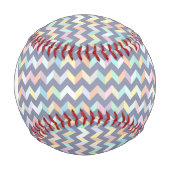 Geometrisches Monogramm Baseball (Vorderseite)