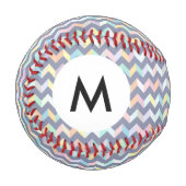 Geometrisches Monogramm Baseball (Vorderseite Links)
