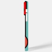 Geometrisches Monogramm Case-Mate iPhone Hülle (Rückseite / Links)