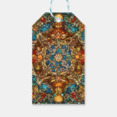 Geometrisches Mosaic Staine Glass Retirement Viele Geschenkanhänger (Rückseite)