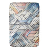 Geometrisches Mosaik Badematte (Vorderseite Vertikal)