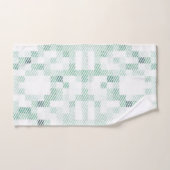 Geometrisches Mosaik Badhandtuch Set (Handtuch)