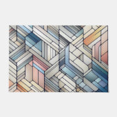 Geometrisches Mosaik Fußmatte (Vorderseite)