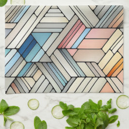 Geometrisches Mosaik Geschirrtuch