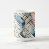 Geometrisches Mosaik Kaffeetasse (Mittel)
