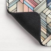 Geometrisches Mosaik Mousepad (Ecke)