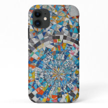 Geometrisches Mosaik Phone Case