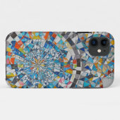 Geometrisches Mosaik Phone Case (Rückseite (Horizontal))