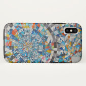 Geometrisches Mosaik Phone Case (Rückseite (Horizontal))