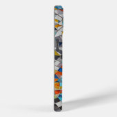 Geometrisches Mosaik Phone Case (Rückseite / Rechts)