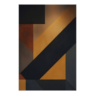Geometrisches Mosaik Poster