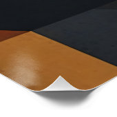 Geometrisches Mosaik Poster (Ecke)