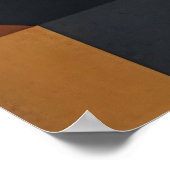 Geometrisches Mosaik Poster (Ecke)