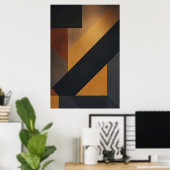 Geometrisches Mosaik Poster (Heimbüro)