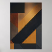 Geometrisches Mosaik Poster (Vorne)