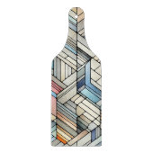 Geometrisches Mosaik Schneidebrett (Vorderseite)