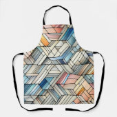 Geometrisches Mosaik Schürze (Vorderseite)