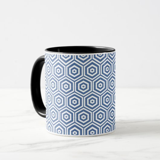Geometrisches Mosaik Tasse (Vorderseite Links)