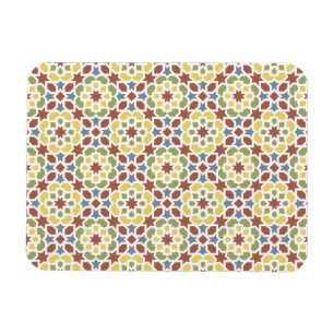 Geometrisches Mosaik von arabischem von Marruecos. Magnet