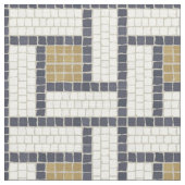 geometrisches Mosaikmuster 2 Stoff (Nahaufnahme)