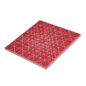 Geometrisches Motiv Miroku Fliese (Seite)