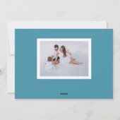 Geometrisches Multi-Foto Frohe Weihnachten (Rückseite)