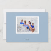 Geometrisches Multi-Foto Frohe Weihnachten (Rückseite)