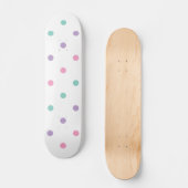 Geometrisches Muster 10 Skateboard (Vorderseite)