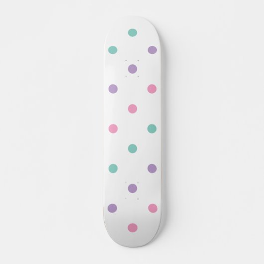 Geometrisches Muster 10 Skateboard (Vorne)