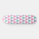 Geometrisches Muster 12 Skateboard (Horizontal)