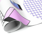 Geometrisches Muster 13 Geschenkpapier (Rolleneckpunkt)