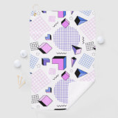 Geometrisches Muster 13 Golfhandtuch (Insitu)