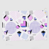Geometrisches Muster 13 Golfhandtuch (Horizontal)