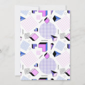 Geometrisches Muster 13 Karte (Vorderseite)