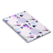 Geometrisches Muster 13 Notizblock (Rechte Seite)