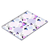 Geometrisches Muster 13 Notizblock (Linke Seite)