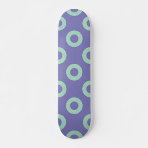 Geometrisches Muster 14 Skateboard