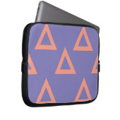 Geometrisches Muster 16 Laptopschutzhülle (Vorne Rechts)