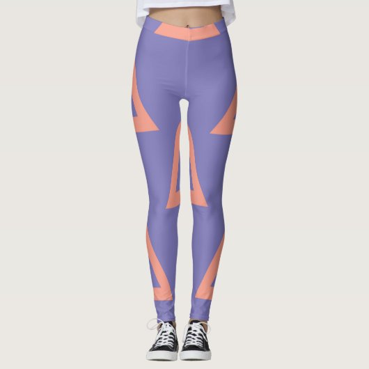 Geometrisches Muster 16 Leggings (Vorderseite)