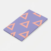 Geometrisches Muster 16 Post-it Klebezettel (angewinkelt)