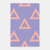 Geometrisches Muster 16 Post-it Klebezettel (Vorderseite)