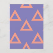 Geometrisches Muster 16 Postkarte (Vorderseite)
