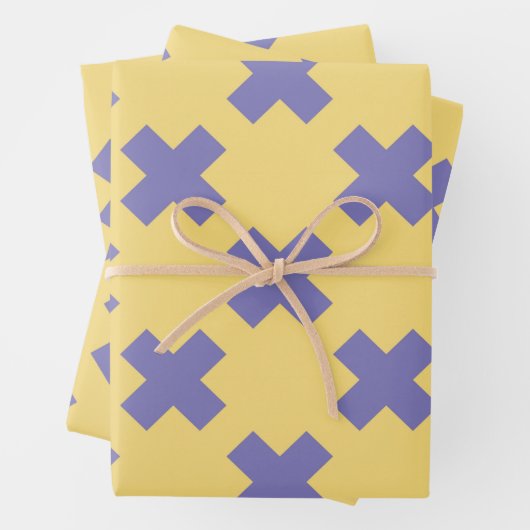 Geometrisches Muster 18 Geschenkpapier Set (Beispiel)